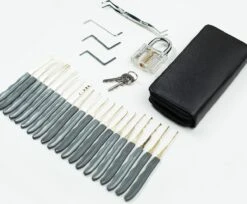 PLAY IT Lockpick Set XXL 75 Delig - 9 Sloten - Incl. Opbergzakjes -Bol 1200x991 1