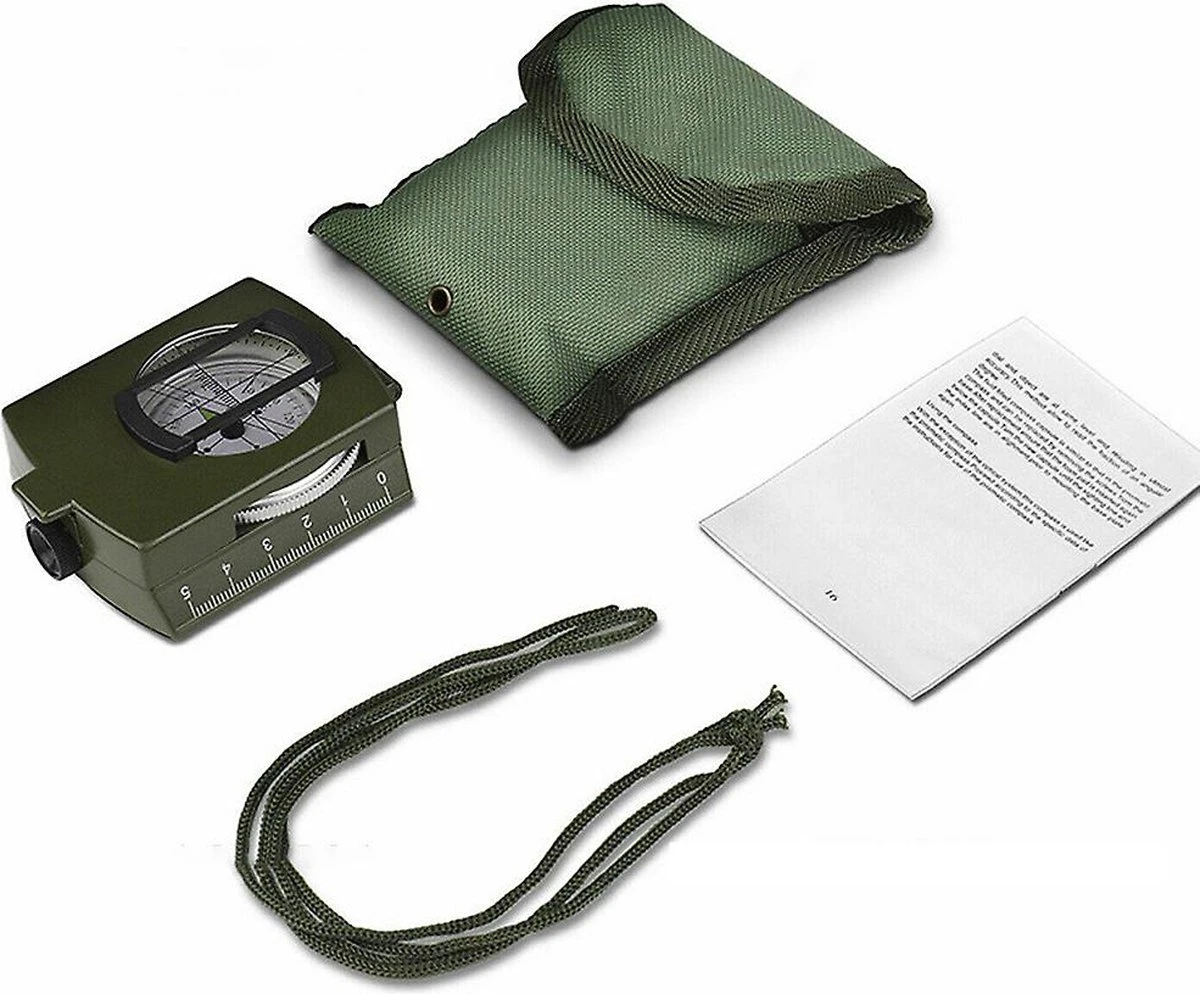 IBright Professionele Metalen Militaire Kompas - Inklapbaar - Waterproof - Schokbestendig - Kaart Kompas Met Kaartlezer - Met Opberg Etui 8 IBright Professionele Metalen Militaire Kompas - Inklapbaar - Waterproof - Schokbestendig - Kaart Kompas Met Kaartlezer - Met Opberg Etui - Afbeelding 6