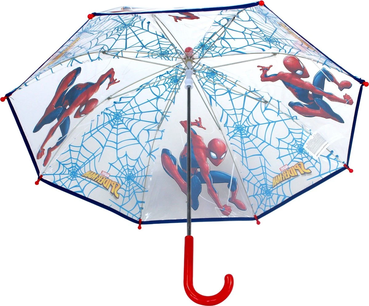 Vadobag Spider-Man Umbrella Party - Paraplu - Gemaakt Voor Kinderen - Blauw 7 Vadobag Spider-Man Umbrella Party - Paraplu - Gemaakt Voor Kinderen - Blauw - Afbeelding 5