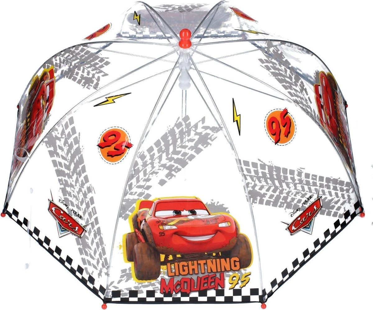 Vadobag Cars Umbrella Party - Paraplu - Gemaakt Voor Kinderen - Rood - Auto 4 Vadobag Cars Umbrella Party - Paraplu - Gemaakt Voor Kinderen - Rood - Auto - Afbeelding 2