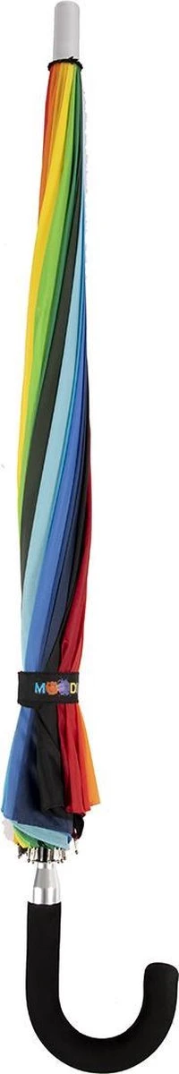 Biggdesign Moods Up Regenboog Paraplu - Windbestendig - Lichte Design - Voor Heren En Dames - Ø110 Cm 5 Biggdesign Moods Up Regenboog Paraplu - Windbestendig - Lichte Design - Voor Heren En Dames - Ø110 Cm - Afbeelding 3