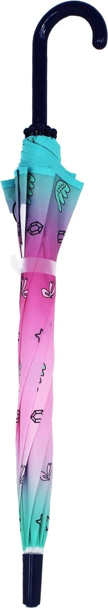 Milky Kiss Don't Worry About Rain Paraplu - Multi - Unicorn 7 Milky Kiss Don't Worry About Rain Paraplu - Multi - Unicorn - Afbeelding 5