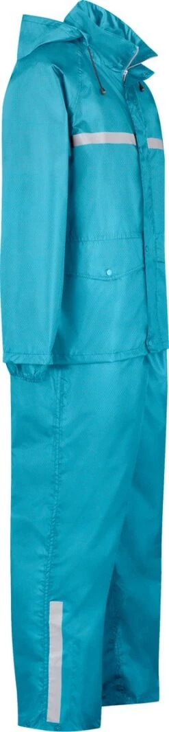 BJØRNSON Dusch Regenpak Dames & Heren - Waterdicht - Maat 3XL - Aqua Blauw 30 BJØRNSON Dusch Regenpak Dames & Heren - Waterdicht - Maat 3XL - Aqua Blauw -Bol 278x1200 3
