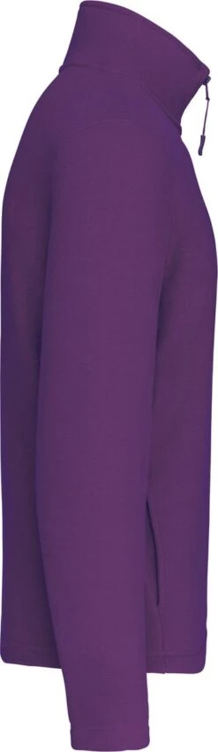 Fleecevest 'Enzo' Met Ritskraag Merk Kariban Maat S Paars -Bol 349x1200