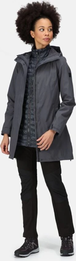 De Regatta Denbury Iii Wandeljas - Dames - 3-In-1 - Waterdicht - Donker Grijs 39 De Regatta Denbury Iii Wandeljas - Dames - 3-In-1 - Waterdicht - Donker Grijs -Bol 352x1200