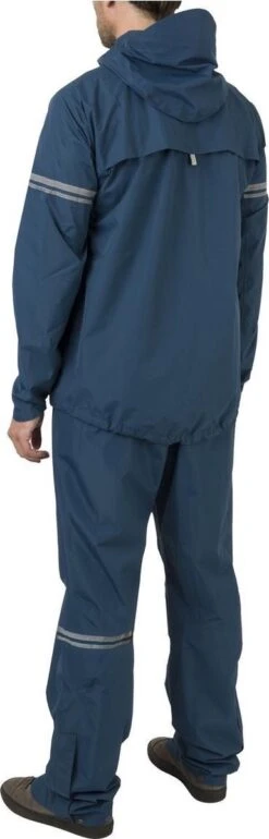 AGU Original Regenpak Essential - Blauw - XL - Dames & Heren - Waterdicht & Ademend -Bol 385x1200 5