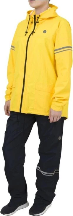 AGU Original Regenpak Essential - Geel/Zwart - L - Dames & Heren - Waterdicht & Ademend -Bol 406x1200 3