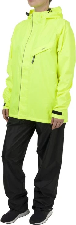 AGU Passat Regenpak Essential - Fluo Geel - XXL - Dames & Heren - Waterdicht -Bol 409x1200 5