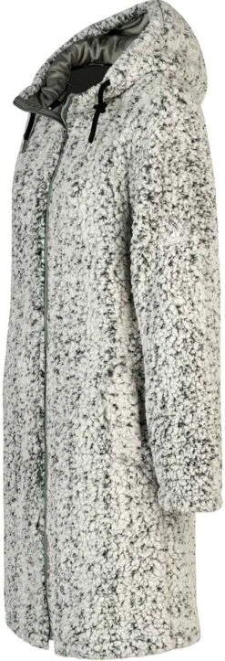 BJØRNSON Ona Parka Sherpa Fleece Vest Dames 4 Seizoenen - Maat 42 - Antraciet -Bol 410x1200