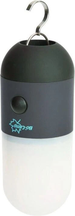 Bo-Camp Tafel-/hanglamp - Glow - High Power Led - 120 Lumen - Tentlamp - Grijs -Bol 418x1200 1