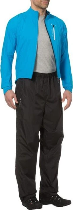 VAUDE Fluid Full-zip Pants II Regenbroek Heren - Maat L -Bol 419x1200 2
