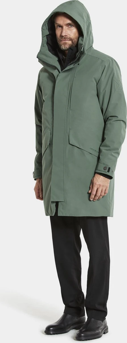 Didriksons ROLAND USX PARKA Heren Outdoor Parka - Maat L 10 Didriksons ROLAND USX PARKA Heren Outdoor Parka - Maat L - Afbeelding 8