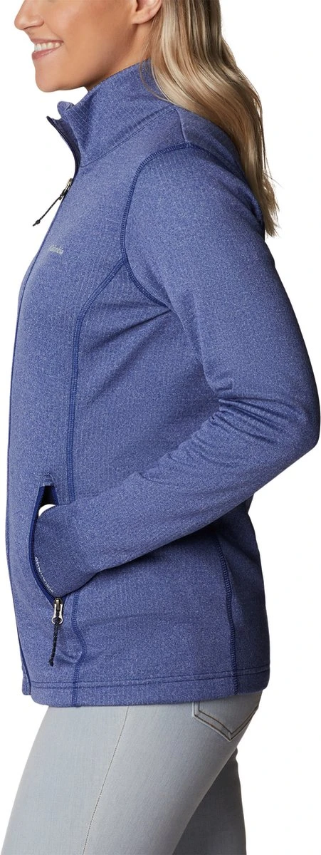Columbia Park View Grid - Fleece Vest Dames Winter - Zweetafvoerende Stof - Blauw - Maat XL 5 Columbia Park View Grid - Fleece Vest Dames Winter - Zweetafvoerende Stof - Blauw - Maat XL - Afbeelding 3