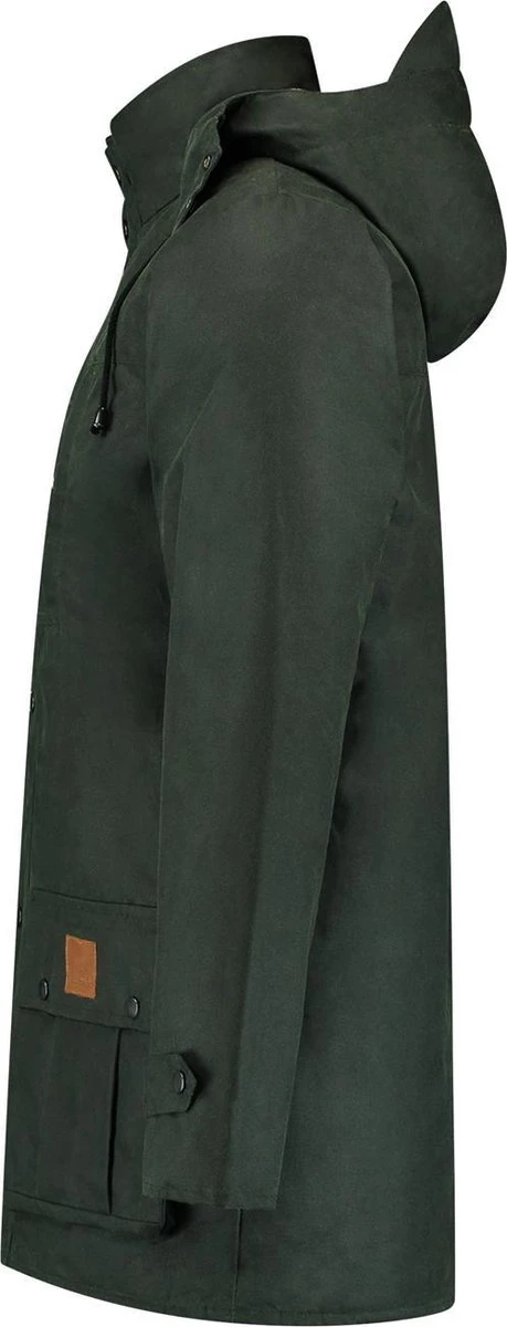 MGO Leisure William Wax Parka Outdoorjas Heren - Maat XXL 6 MGO Leisure William Wax Parka Outdoorjas Heren - Maat XXL - Afbeelding 4