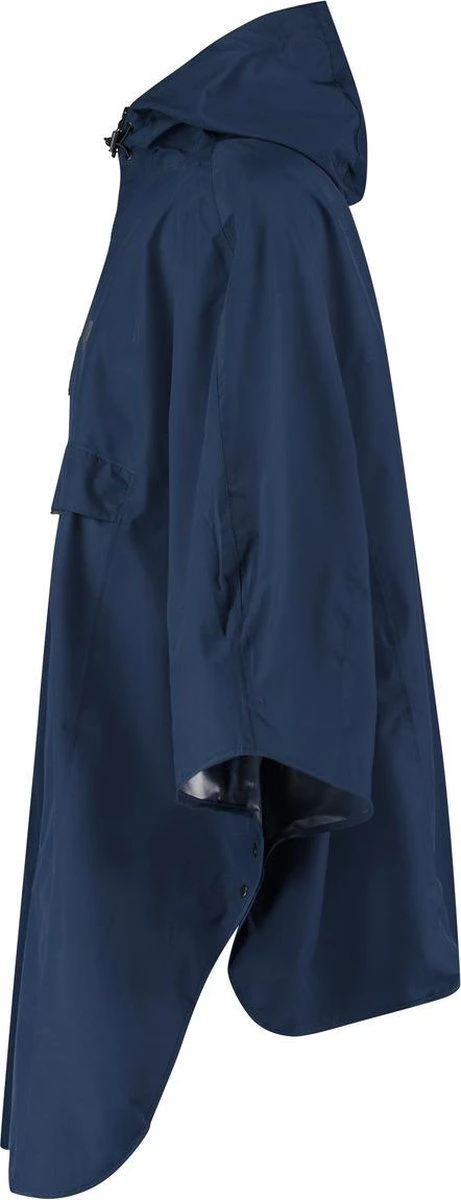 AGU Grant Regenponcho Essential Unisex - Navy Blauw - One Size - Dames & Heren - Waterdicht & Ademend 10 AGU Grant Regenponcho Essential Unisex - Navy Blauw - One Size - Dames & Heren - Waterdicht & Ademend - Afbeelding 8
