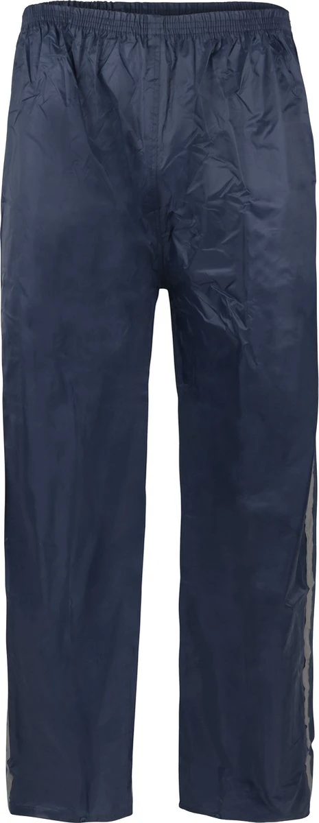 C-Line Regenpak Met Capuchon - Blauw - Reflecterend - Nieuw Model - Volwassen Maat XXXXL 4 C-Line Regenpak Met Capuchon - Blauw - Reflecterend - Nieuw Model - Volwassen Maat XXXXL - Afbeelding 2