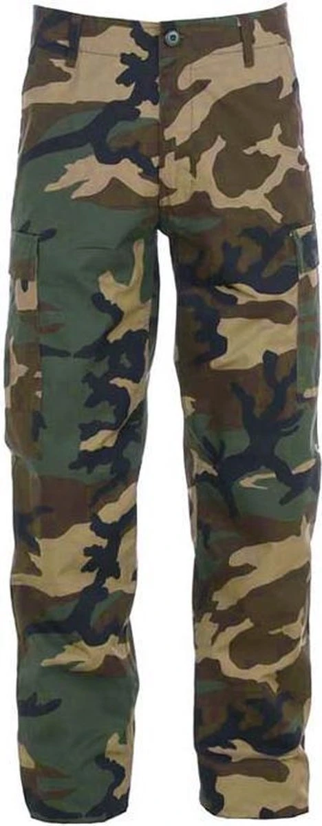 Fostex Kinder Broek BDU - Woodland - Maat M 5 Fostex Kinder Broek BDU - Woodland - Maat M - Afbeelding 3
