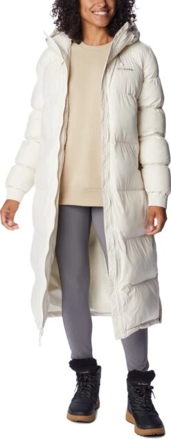 Columbia Pike Lake - Jassen Dames Winter - Outdoorjas - Chalk - Maat XL -Bol 469x1200