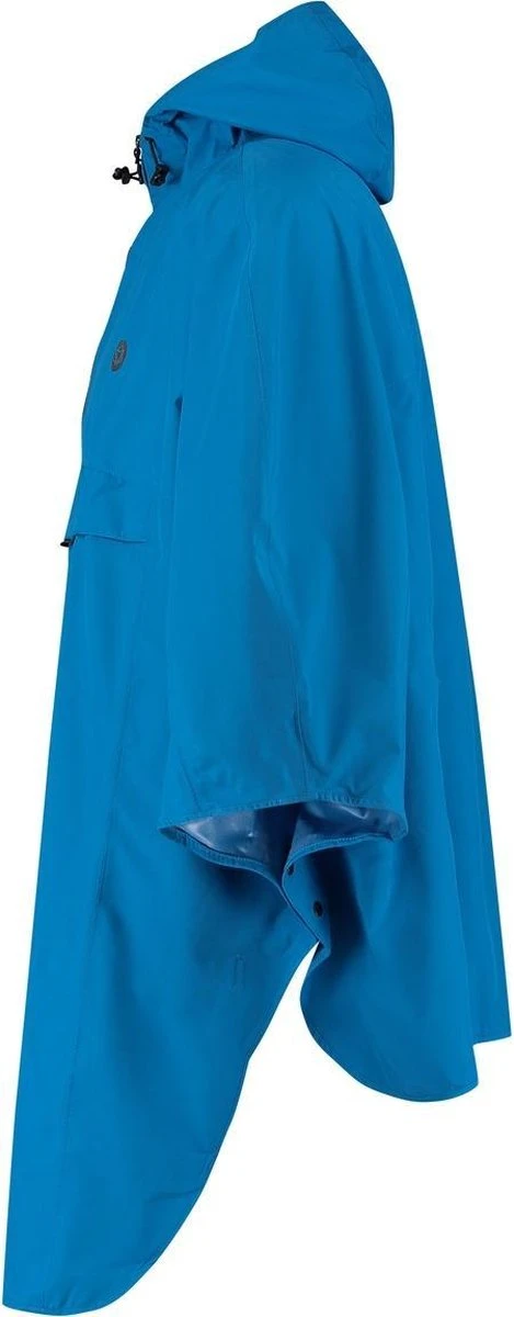 AGU Grant Regenponcho Essential Unisex - Blauw - One Size - Dames & Heren - Waterdicht & Ademend 5 AGU Grant Regenponcho Essential Unisex - Blauw - One Size - Dames & Heren - Waterdicht & Ademend - Afbeelding 3