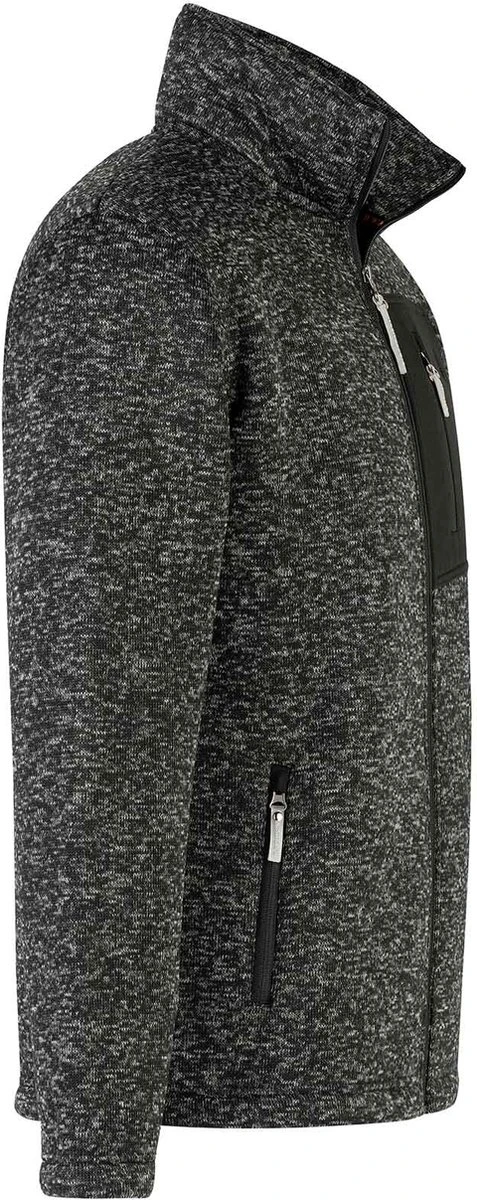 BJØRNSON Ruben Gebreid Vest 4 Seizoenen Heren - Teddy - Maat XL - Zwart 4 BJØRNSON Ruben Gebreid Vest 4 Seizoenen Heren - Teddy - Maat XL - Zwart - Afbeelding 2