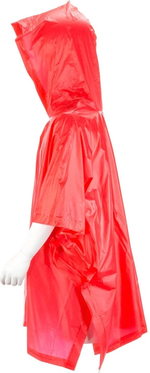 Merkloos Regenponcho - Regenjas - Regenkleding - Kinderen - Jongens - Meisjes - Herbruikbaar - One-size - PVC- Rood 7 Merkloos Regenponcho - Regenjas - Regenkleding - Kinderen - Jongens - Meisjes - Herbruikbaar - One-size - PVC- Rood - Afbeelding 5