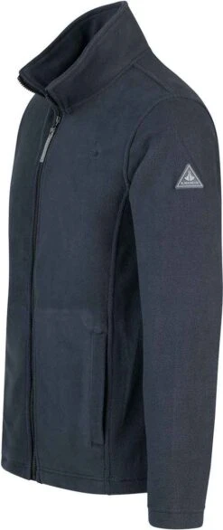 BJØRNSON Maks Fleece Vest 4 Seizoenen Heren - Rits - Maat L - Antraciet Grijs -Bol 506x1200