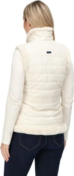 De Regatta Winslow Baffle Bodywarmer - Outdoorbodywarmer - Dames - GeÃ¯soleerd - Waterafstotend - Room Wit -Bol 508x1200