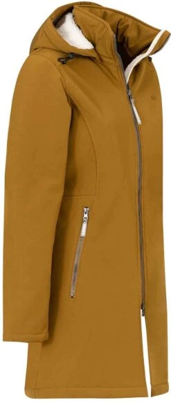 BJØRNSON Signe Softshell Winterjas Parka Dames - Teddy - Maat 44 - Tapenade 28 BJØRNSON Signe Softshell Winterjas Parka Dames - Teddy - Maat 44 - Tapenade -Bol 511x1200