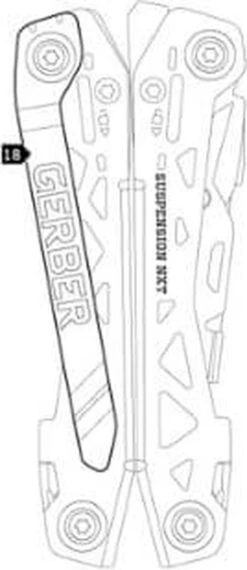 Gerber Multitool Suspension-NXT™ - 15 Delig - RVS 15 Gerber Multitool Suspension-NXT™ - 15 Delig - RVS -Bol 520x1200 4