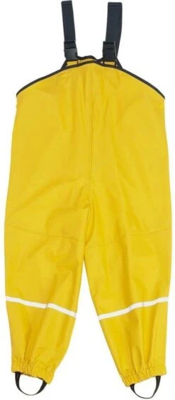 Playshoes Regenbroek Met Bretels Kinderen - Geel - Maat 104 16 Playshoes Regenbroek Met Bretels Kinderen - Geel - Maat 104 -Bol 527x1200 3