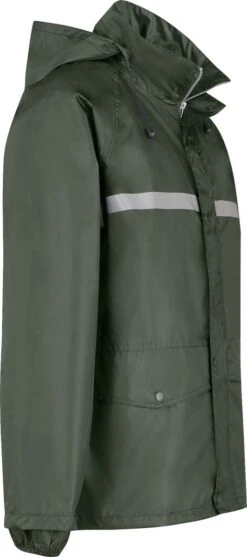 BJØRNSON Dusch Regenpak Dames & Heren - Waterdicht - Maat L - Olijfgroen -Bol 532x1200 5