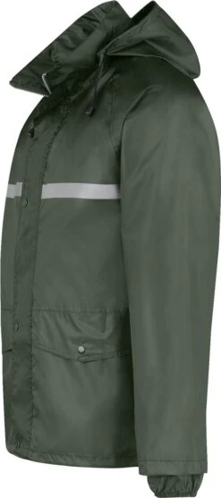 BJØRNSON Dusch Regenpak Dames & Heren - Waterdicht - Maat L - Olijfgroen -Bol 532x1200 6
