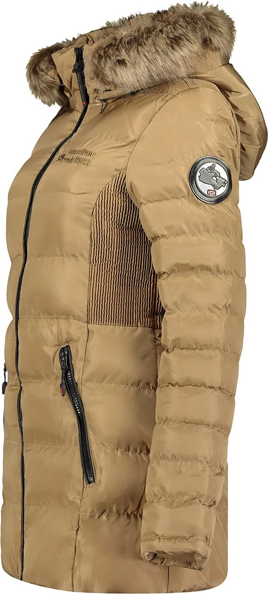 Canadian Peak - Dames Jas Winter Anieseak Taupé - Model 2023 -Maat M 4 Canadian Peak - Dames Jas Winter Anieseak Taupé - Model 2023 -Maat M - Afbeelding 2