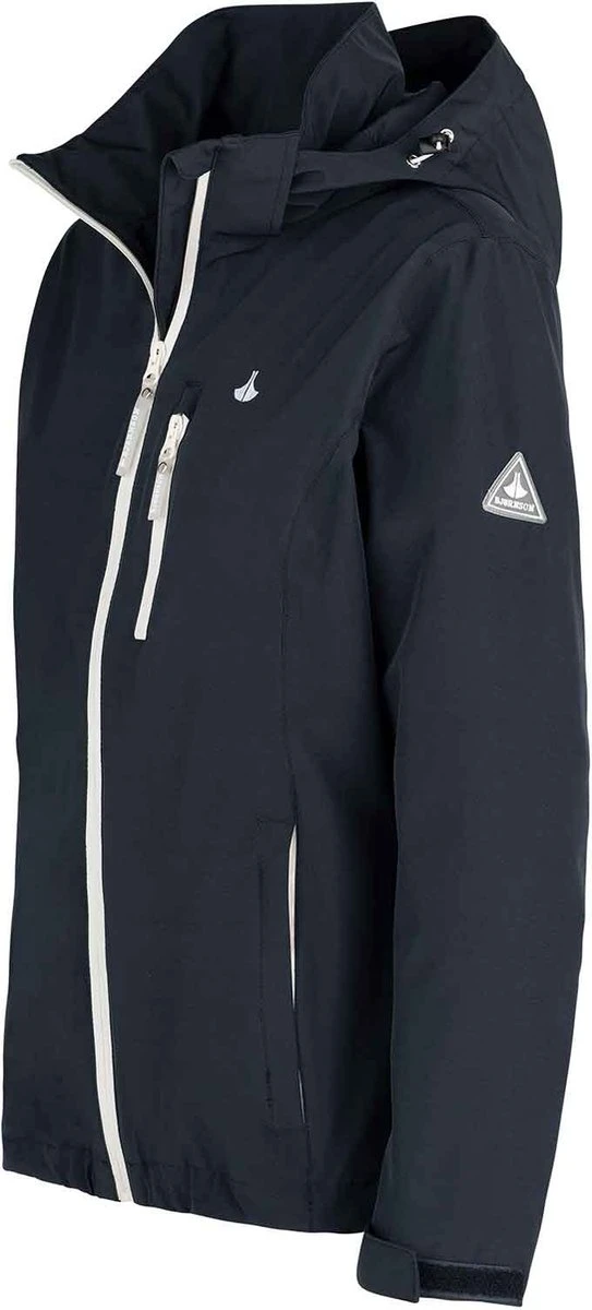 BJØRNSON Iduna Regenjas - Zomerjas - Dames - Waterdicht - Maat 52 - Donkerblauw 7 BJØRNSON Iduna Regenjas - Zomerjas - Dames - Waterdicht - Maat 52 - Donkerblauw - Afbeelding 5