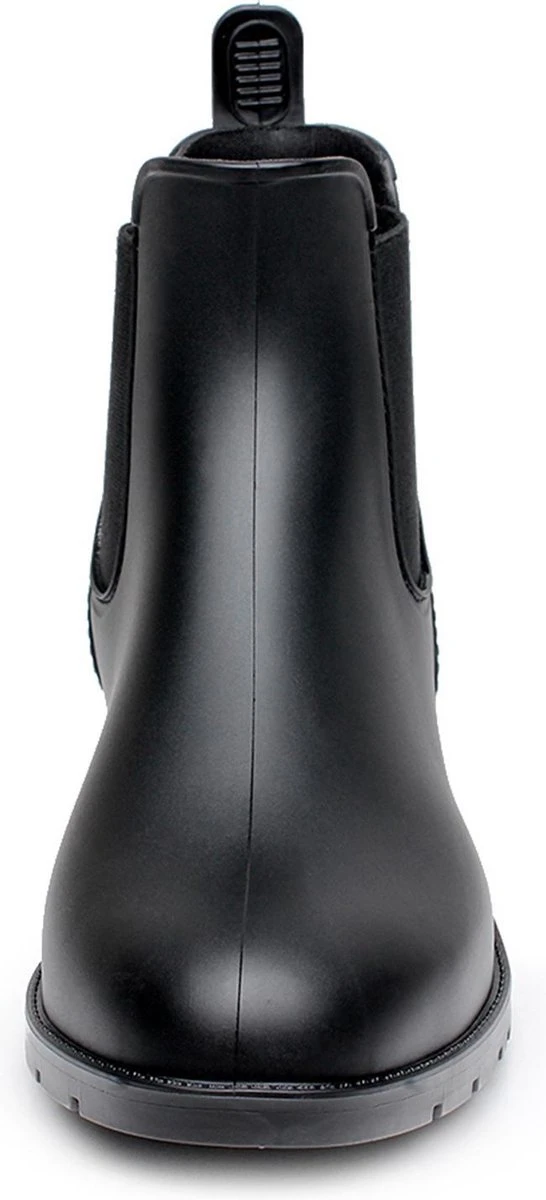 Geweo Regenlaarzen - Wellington Chelsea Laarzen - Kerstmis - Kerstfeest - Christmas Gift - Kort Boots - Waterdichte - Dames - Zwart - Maat 37 4 Geweo Regenlaarzen - Wellington Chelsea Laarzen - Kerstmis - Kerstfeest - Christmas Gift - Kort Boots - Waterdichte - Dames - Zwart - Maat 37 - Afbeelding 2