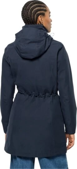 Jack Wolfskin Ottawa Coat - Outdoorjas - Dames - Blauw - Maat M -Bol 548x1200