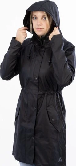 Ralka Regenjas Dames - Mizzle - Zwart - Maat 38 22 Ralka Regenjas Dames - Mizzle - Zwart - Maat 38 -Bol 553x1200 3