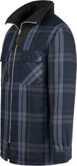 STØRVIK Vancouver Houthakkers Fleece Jas - Thermo Vest - Thermoblouse - Fleece Kraag - Winddicht Gevoerd - Maat XL - Antraciet -Bol 554x1200