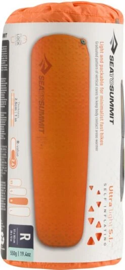 Sea To Summit UltraLight S.I. Regular - Zelf Opbaasbare Slaapmat - 2.5cm - 550g - Oranje -Bol 556x1200 1