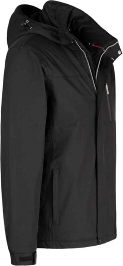 BJØRNSON Kick Regenjas / Winterjas Heren - Waterdicht - Maat L - Zwart 15 BJØRNSON Kick Regenjas / Winterjas Heren - Waterdicht - Maat L - Zwart -Bol 556x1200 2
