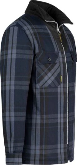 STØRVIK Vancouver Houthakkers Fleece Jas - Thermo Vest - Thermoblouse - Fleece Kraag - Winddicht Gevoerd - Maat XL - Antraciet -Bol 560x1200 1