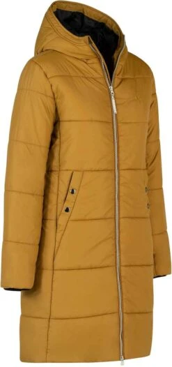 BJØRNSON Fia Winterparka Dames - Winddicht - Waterafstotend - Maat 42 - Tapenade -Bol 564x1200