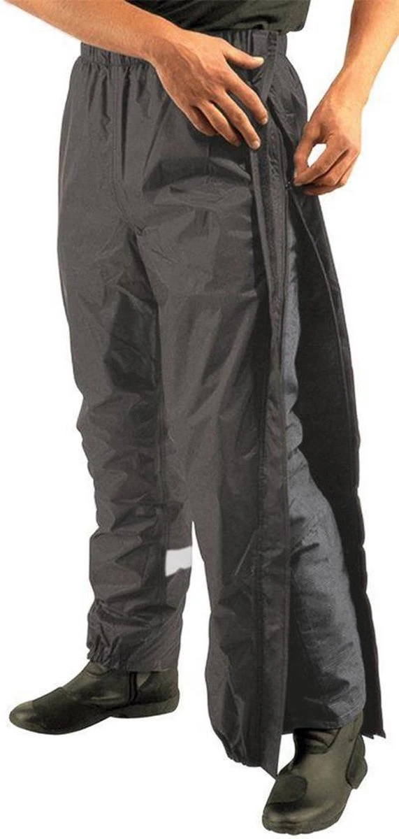 Mac In A Sac Full Zipper Regenbroek - Zwart - Maat XL 3 Mac In A Sac Full Zipper Regenbroek - Zwart - Maat XL