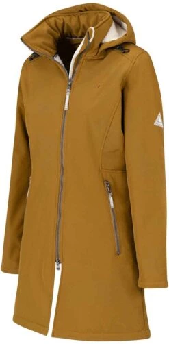 BJØRNSON Signe Softshell Winterjas Parka Dames - Teddy - Maat 44 - Tapenade 27 BJØRNSON Signe Softshell Winterjas Parka Dames - Teddy - Maat 44 - Tapenade -Bol 590x1200