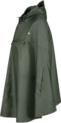 BJØRNSON Haps Regenponcho Fiets Dames & Heren - Fietsponcho - Olijfgroen -Bol 594x1200 1
