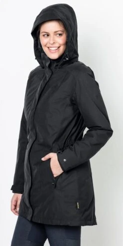 Jack Wolfskin Madison Avenue Outdoorjas Dames - Phantom - Maat M -Bol 601x1200 1