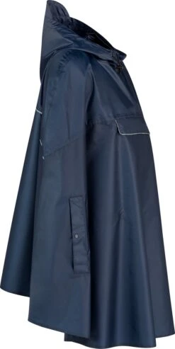 BJØRNSON Haps Regenponcho Fiets Dames & Heren - Fietsponcho - Donkerblauw -Bol 601x1200 7