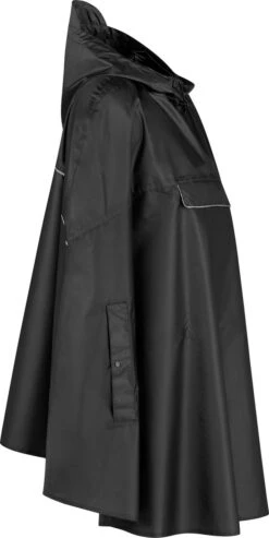 BJØRNSON Haps Regenponcho Fiets Dames & Heren - Fietsponcho - Zwart 40 BJØRNSON Haps Regenponcho Fiets Dames & Heren - Fietsponcho - Zwart -Bol 601x1200 8
