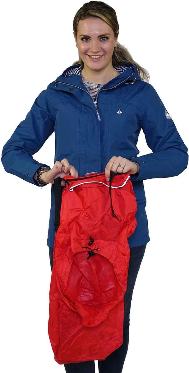 BJØRNSON Haps Regenponcho Fiets Dames & Heren - Fietsponcho - Zwart 12 BJØRNSON Haps Regenponcho Fiets Dames & Heren - Fietsponcho - Zwart - Afbeelding 10