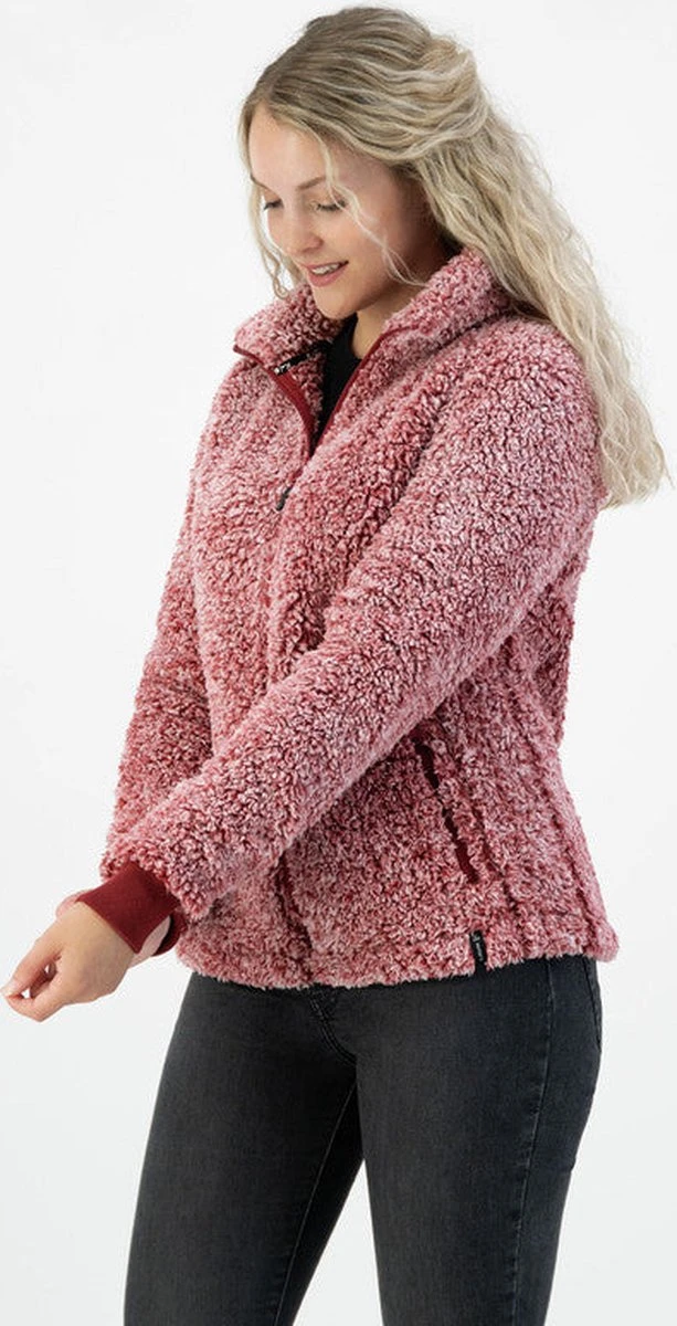 Kjelvik Dames Vest - Teddy Dames Vest - Philou - Rood Gemeleerd - Maat 36 6 Kjelvik Dames Vest - Teddy Dames Vest - Philou - Rood Gemeleerd - Maat 36 - Afbeelding 4